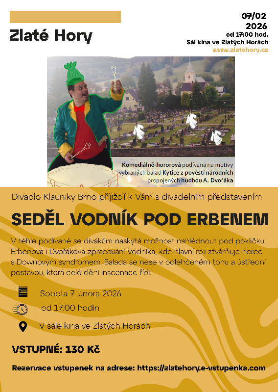SEDĚL VODNÍK POD ERBENEM