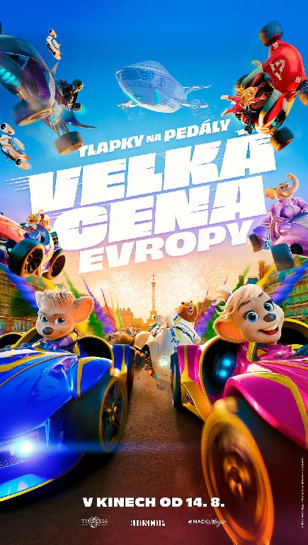 TLAPKY NA PEDÁLY: VELKÁ CENA EVROPY